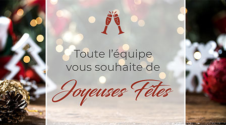 Bonnes fêtes de fin d’année !