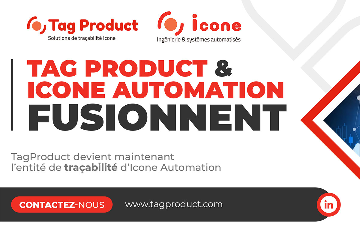 TagProduct et Icone Automation fusionnent
